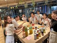 部署の垣根を超えて、意見を言い合える浸透しやすい環境です。