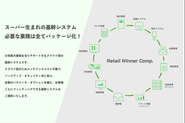 クラウド型小売業向け基幹システム「Retail Winner Comp.」は、小売業の現場で長年活躍したSEが集い開発・サポートしているソフトウェアプロダクトです。