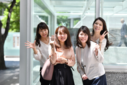 男女比率は約6:4！いろんなキャリアがあります。