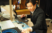 現場のお客様とともに、日々、課題に向きあっています。