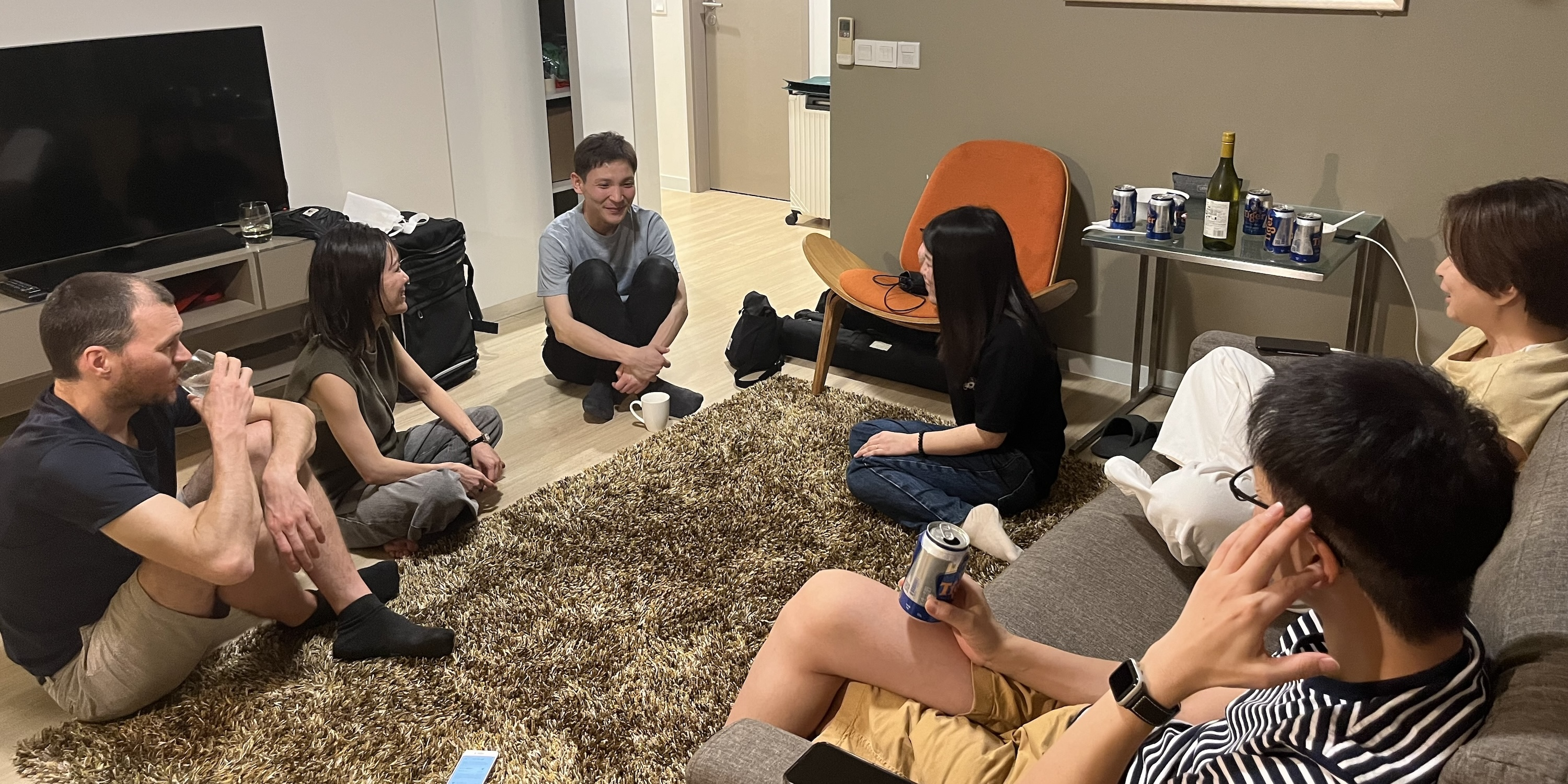 一緒に仕事をする人たち