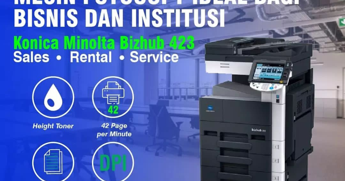 TERLARIS!!! wa/tlp 085171000794 Fotocopy Konica Minolta Lenggahjaya