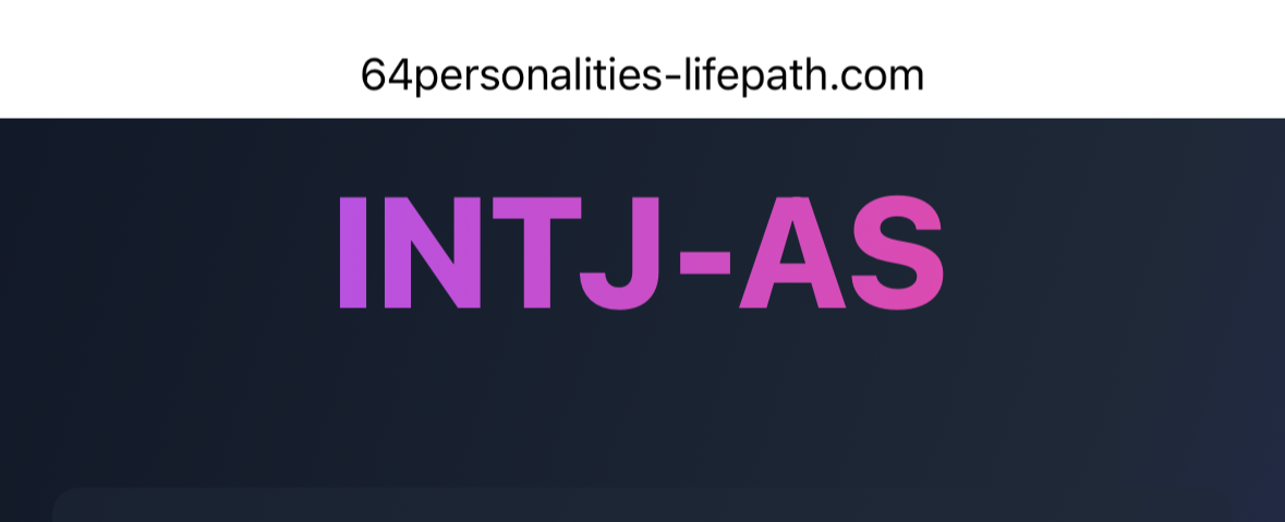 新しい性格診断(MBTI)をご存じですか？