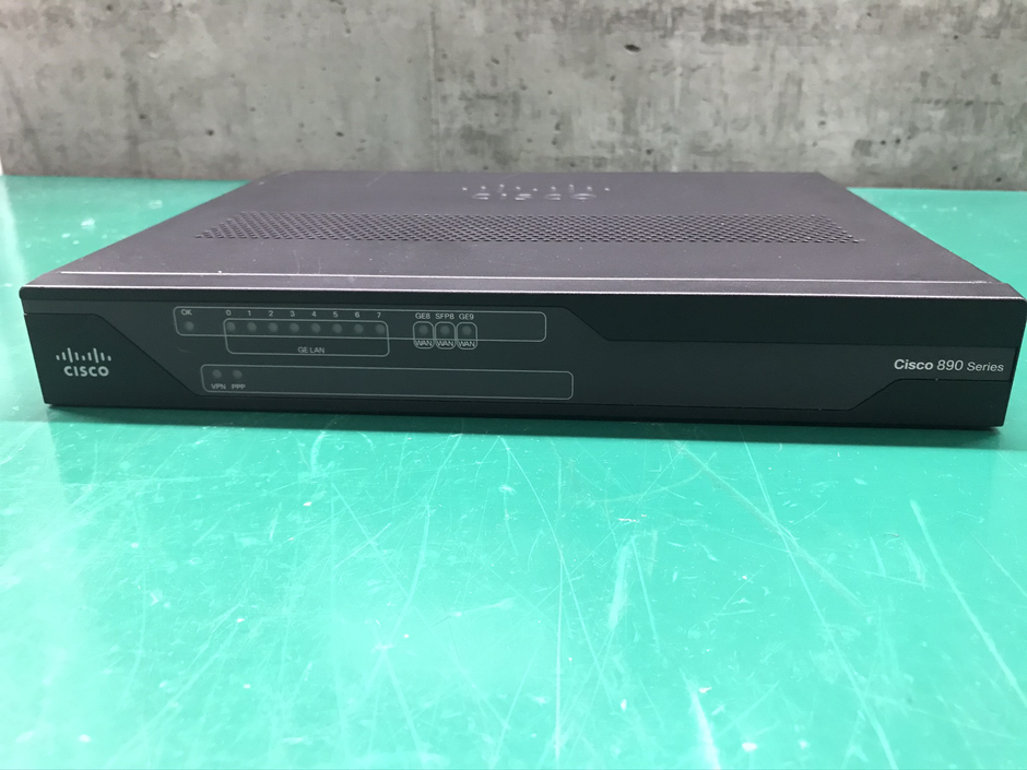 あの細く美しいCISCO C892FSP-K9は 始めから無かったよ きっと神様の