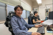 実際の仕事中の様子