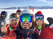 ゲストの方とスノボーに行くこともあります！