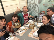 社員旅行の様子（香港）