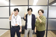 最長3ヶ月の研修＋OJT＋専任メンターという体制で、ステップアップをサポート！