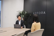 転職候補者様との面談の様子