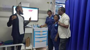 Local engineers conducting system training