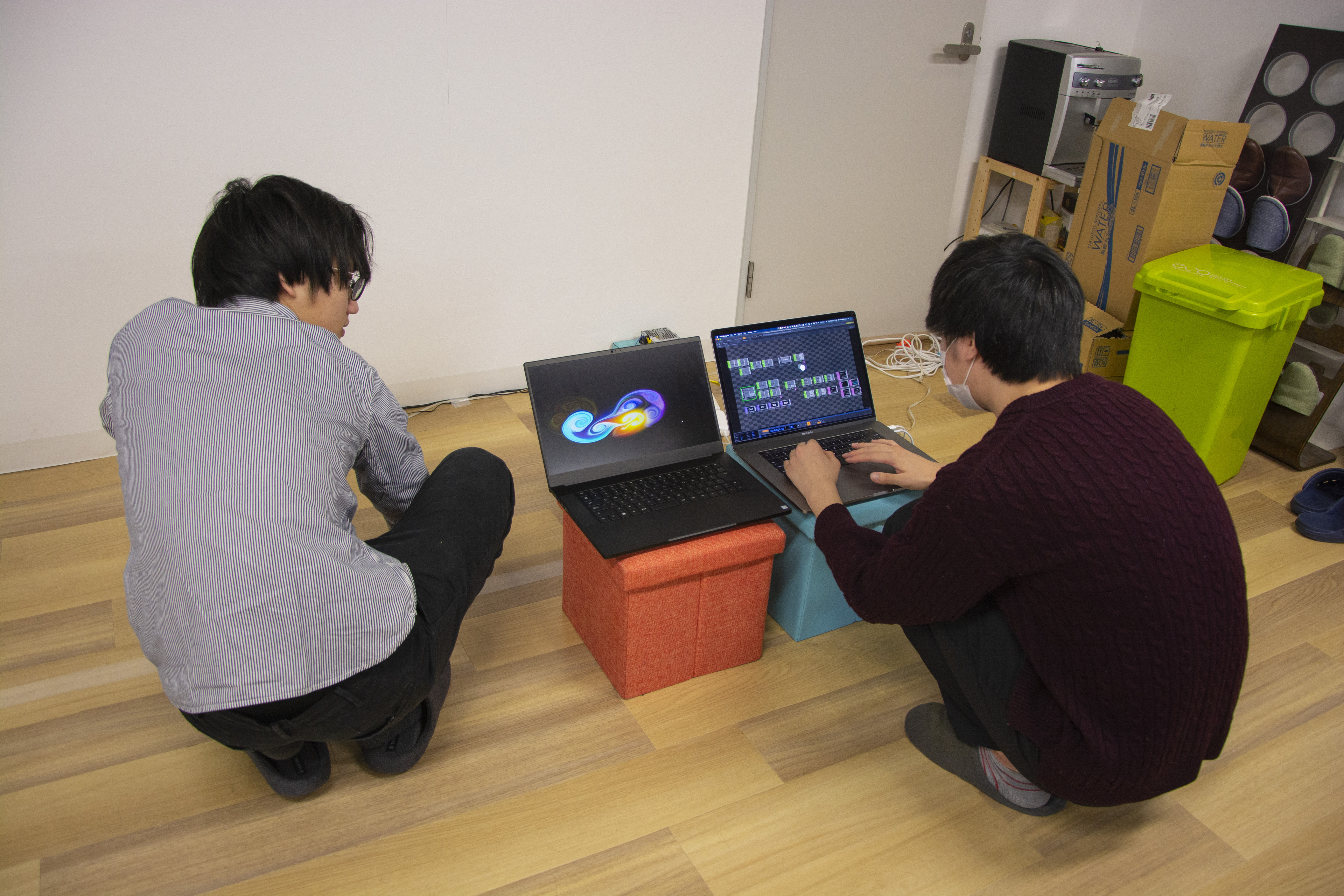 新オフィス・エントランスのわくわく構築レポート！②