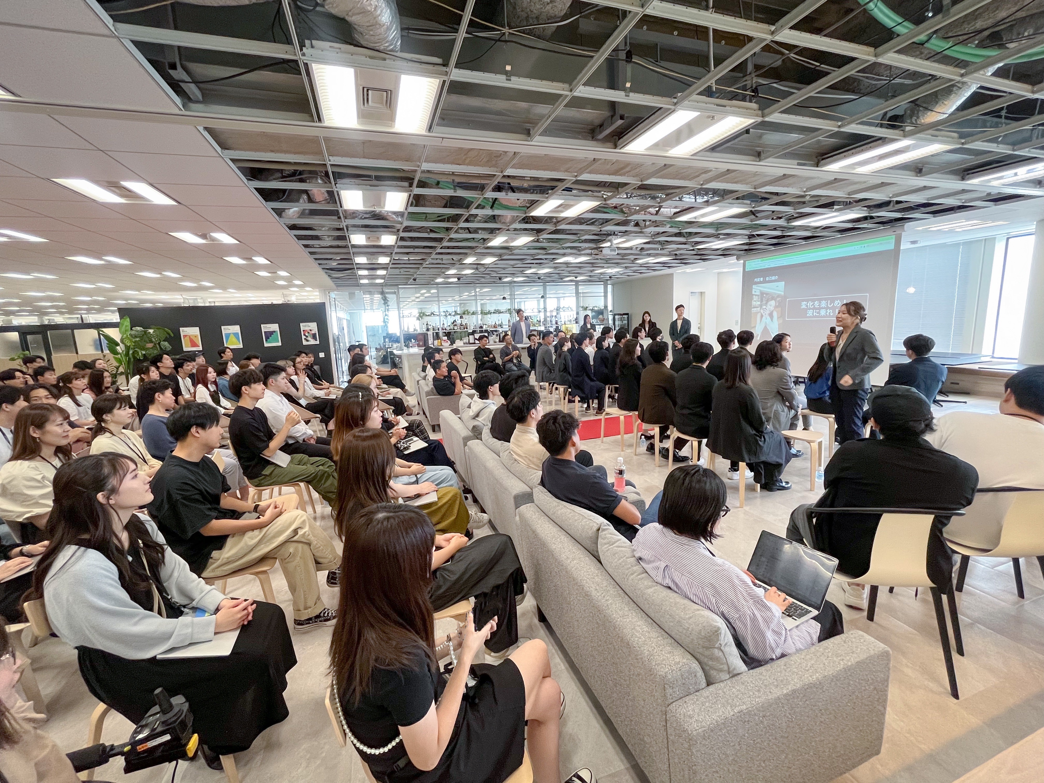 2024年度の内定式を開催！個性溢れる力強い内定者がTokyoオフィスに集結しました！