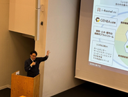 創業者の青木は、東京大学主催の「建築・都市DX人材育成プログラム」を始めとした、外部での活動も積極的に行っています！ 建設業界全体の活性化を目指し、建設DXに関する知見やSORABITOの展望等を発信しています。