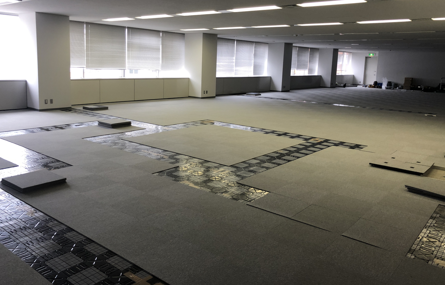 増床工事が始まりました