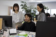チームで課題を解決する文化です