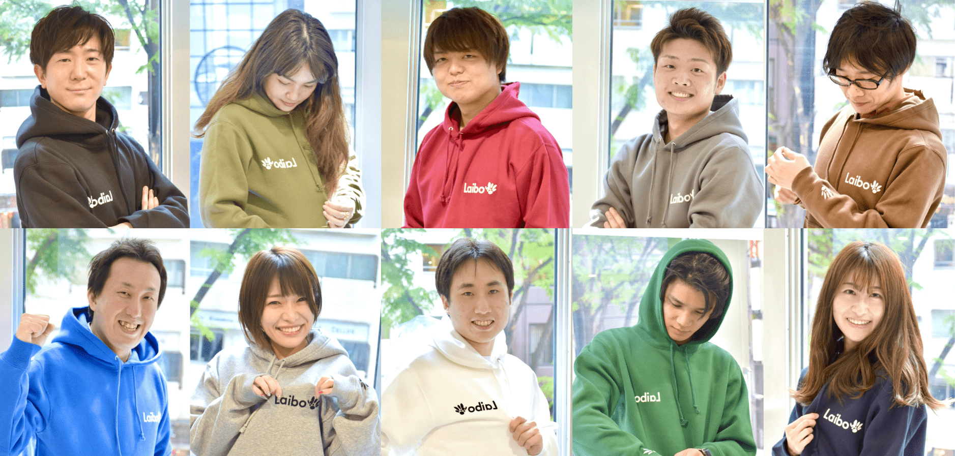 ビジョン浸透にライボパーカーを配布