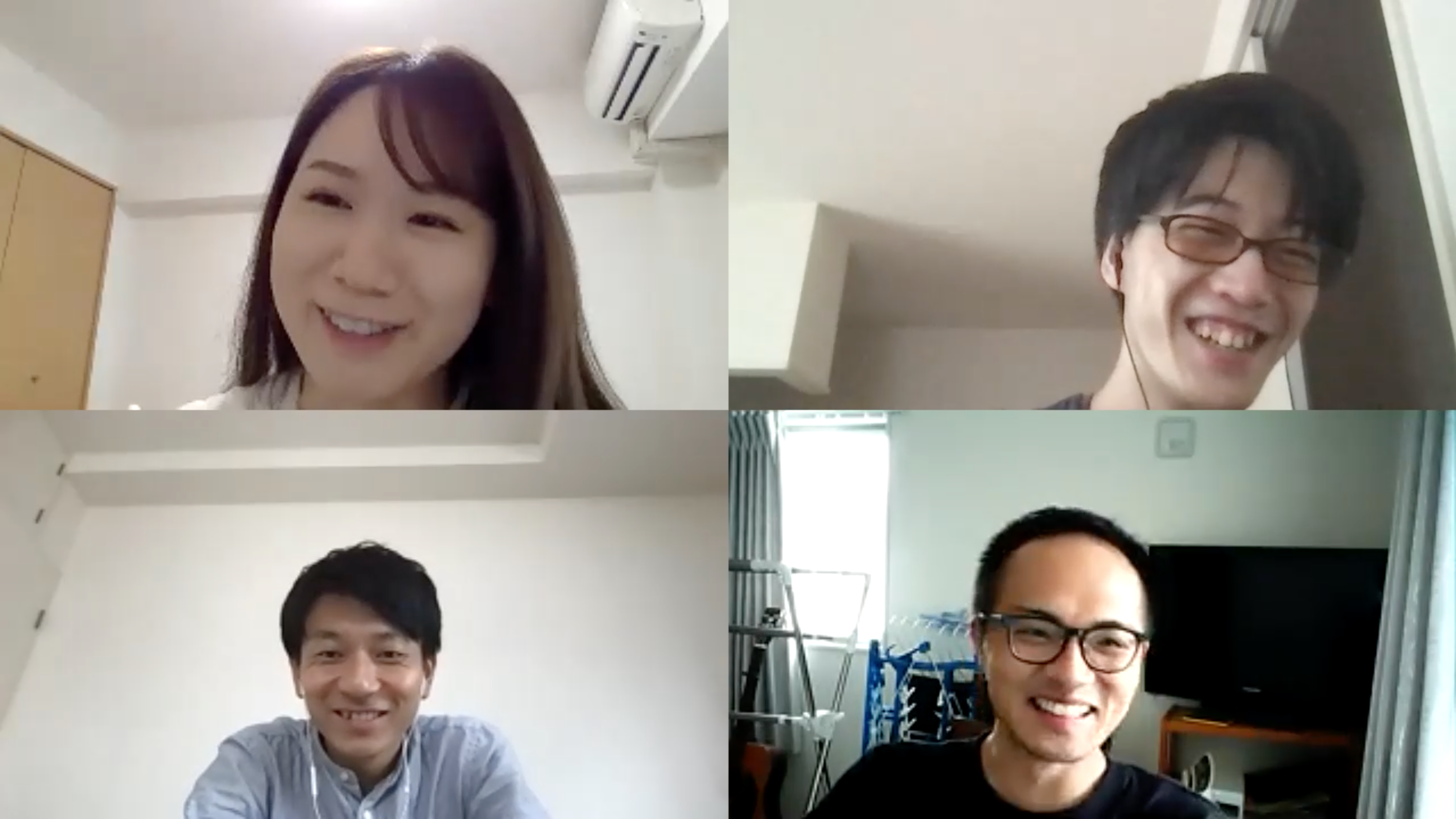 「自由なのに、仲間感を感じる」新規入社者で語り合うスカイベイビーズの姿