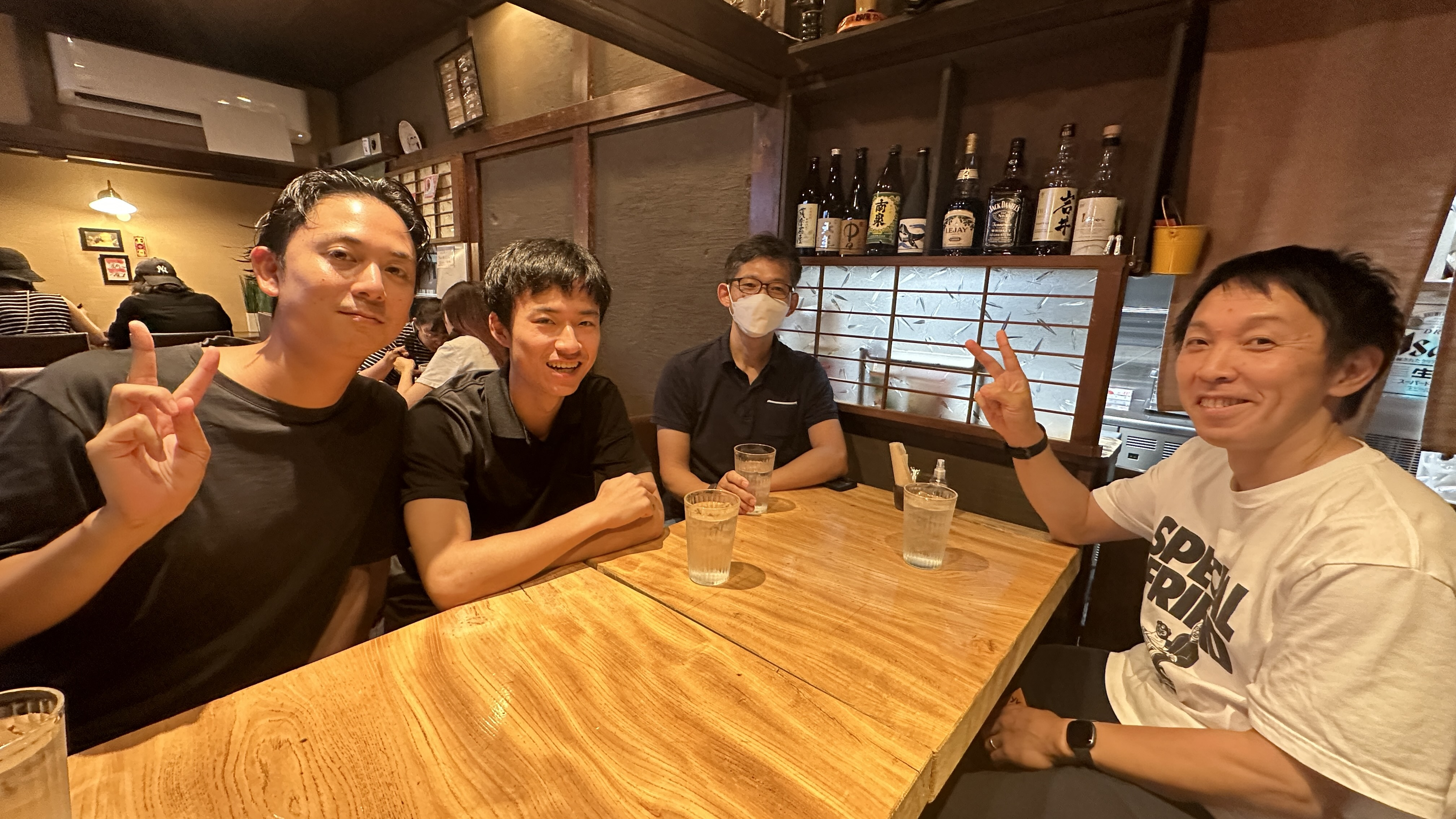 カレーうどんと社長