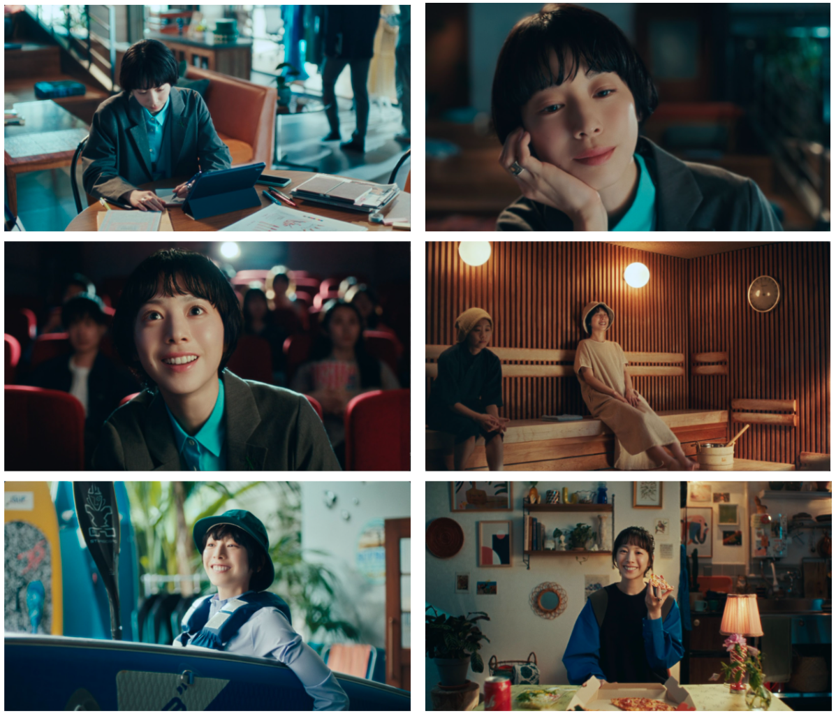 雑誌編集者扮する夏帆さんが会社帰りの映画館から休日のアウトドアまでプライベートを楽しみ尽くす！新TVCM「それならPerk」篇公開 |  Wantedly, Inc.