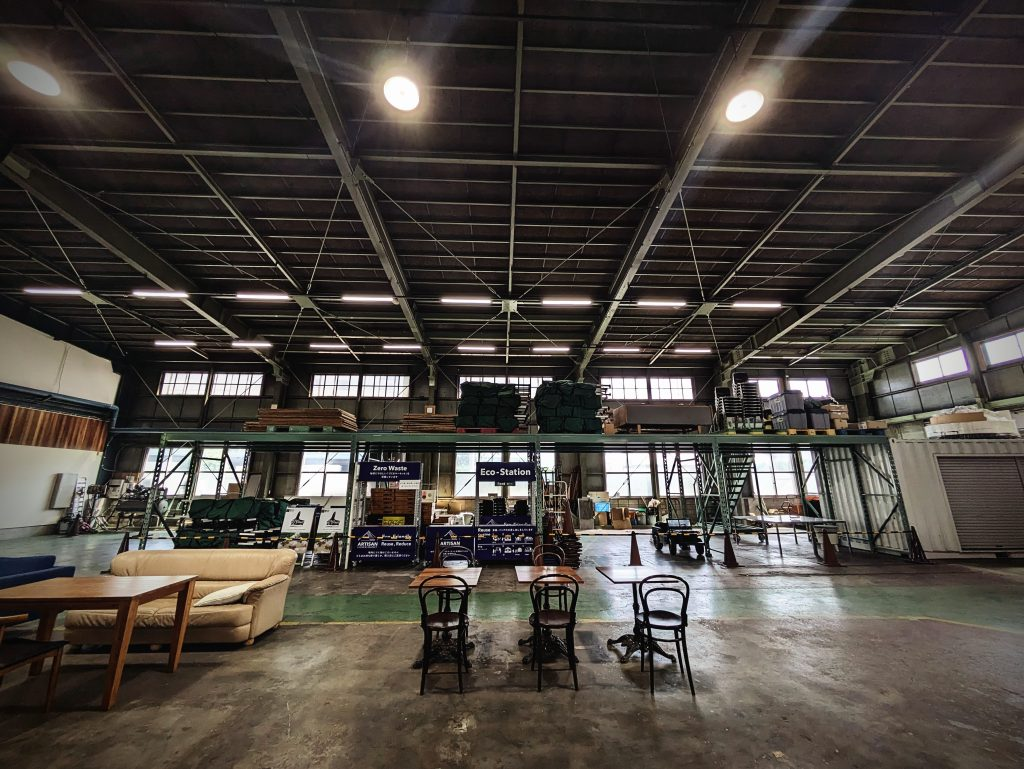 地域に開放されたサーキュラーエコノミー実践区「OKS_CAMPUS」