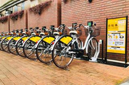 シェアサイクルステーションを全国約15,000か所に展開しています。