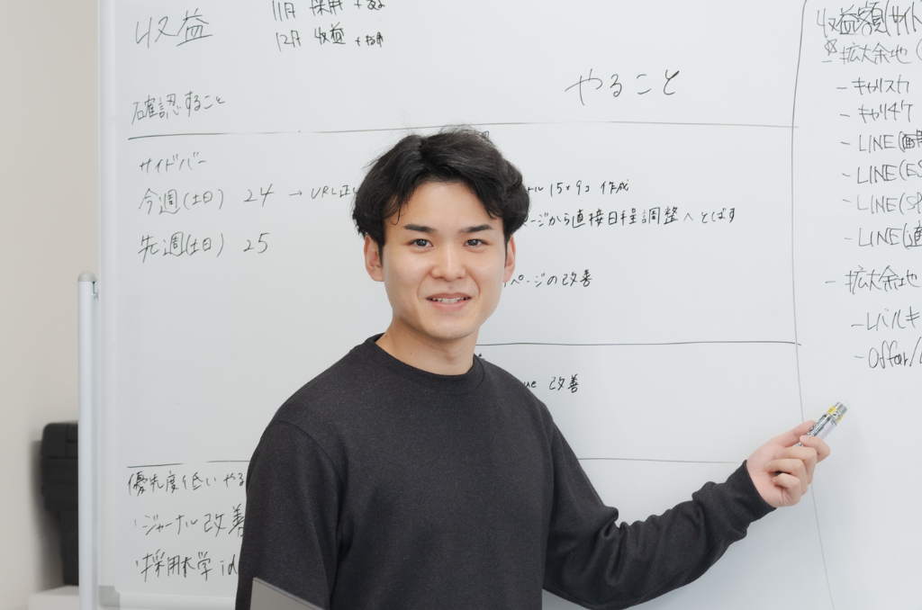 【社員インタビュー】インターンから入社された森さんの思う株式会社Synergy Careerの魅力とは？