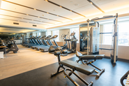 オフィス内のGYM利用可能