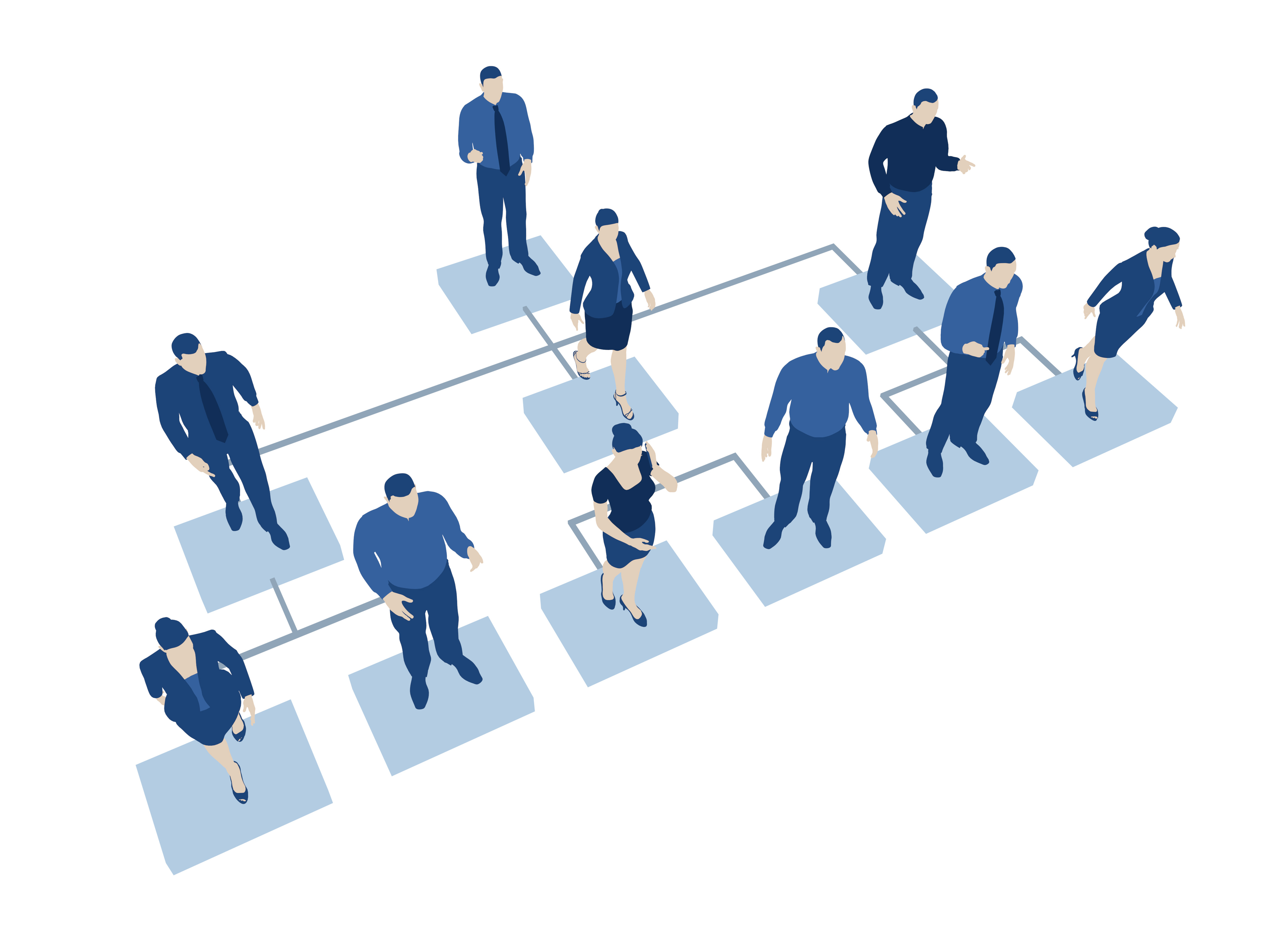 ビッグオアシス　組織体制　～各部署紹介～