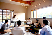 渋谷で働くメンバーもオフサイトミーティングで軽井沢オフィスを利用！