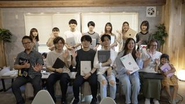スクールで行った編集合宿の様子