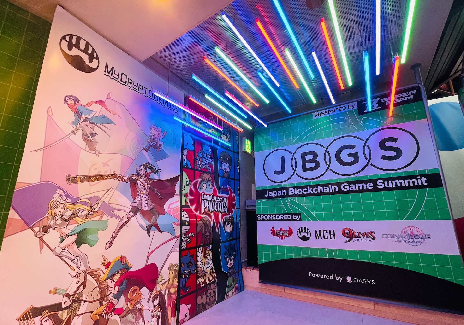 ブロックチェーンゲームイベント「Japan Blockchain Game Summit(JBGS)」を新宿にて開催しました！