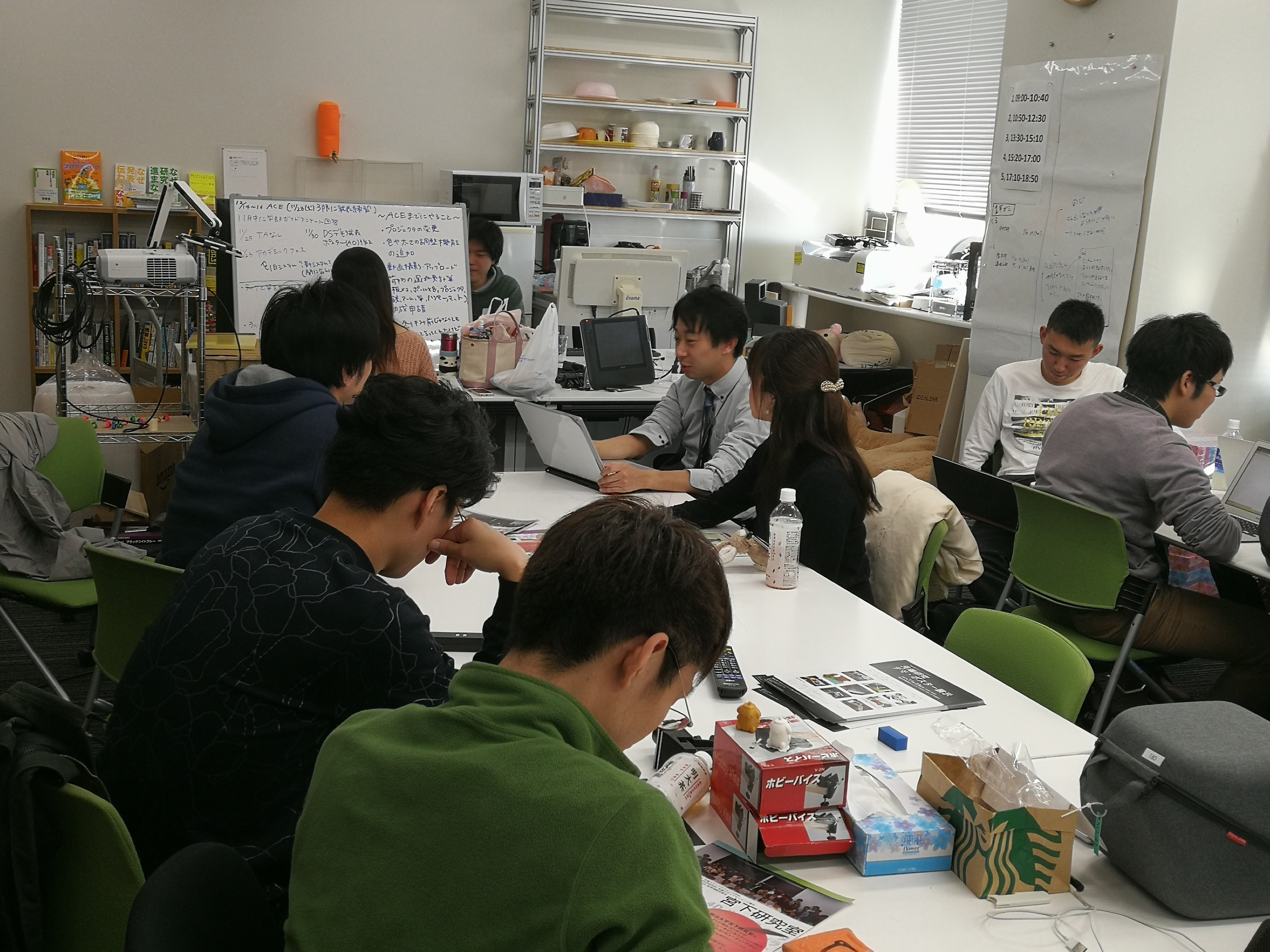 明治大学FMS 宮下芳明研究室にチームラボ有志で訪問しました