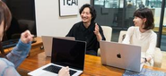 メンバー同士フラットなコミュニケーションが可能な環境