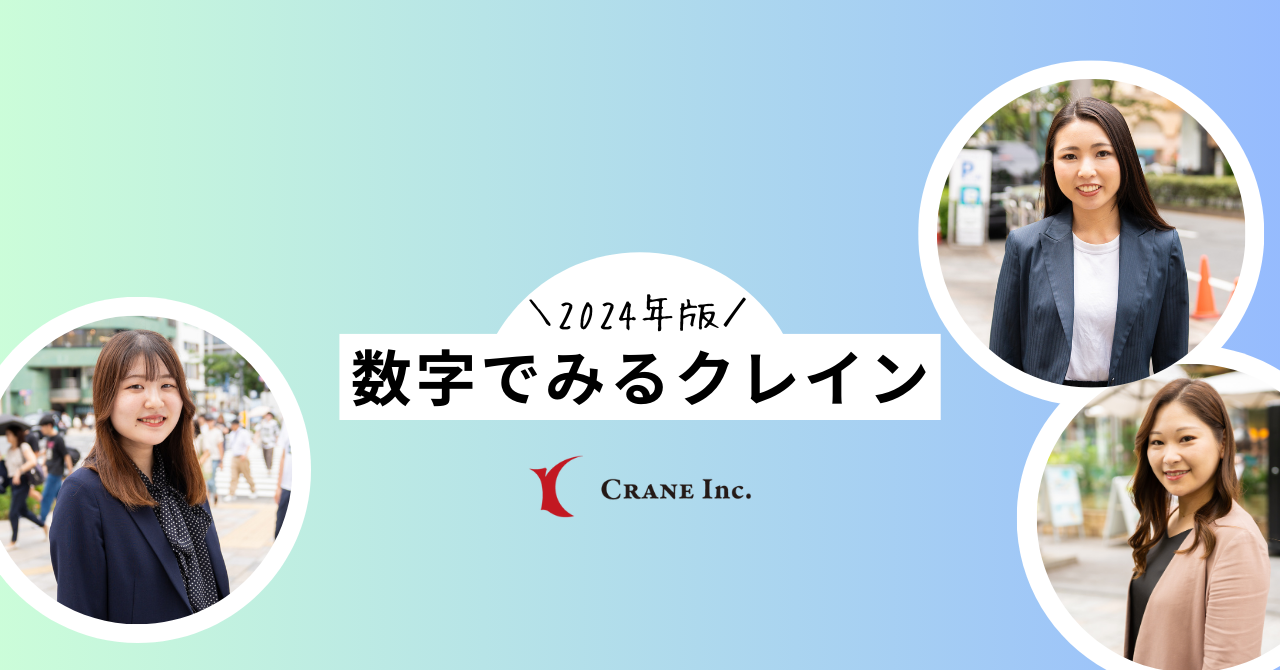 ＼2024年版／数字でみるクレイン