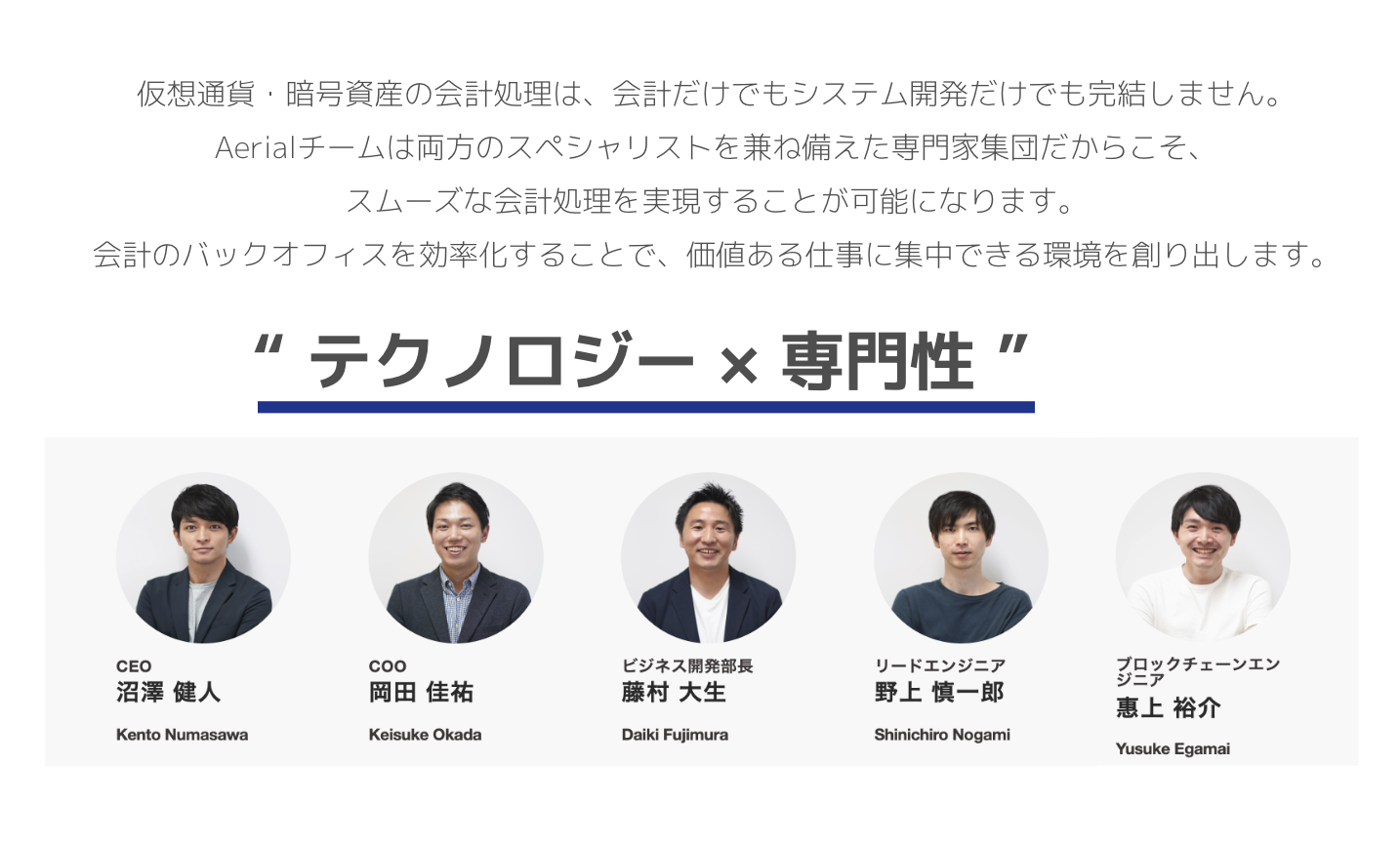 "テクノロジー × 専門性" で仮想通貨のバックオフィスを効率化する