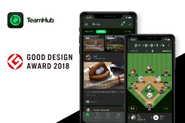 自社アプリ「TeamHub」は野球チームを中心に多くのアマチュアチームに使われています。