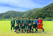 喜界支社では元Jリーガーの社員が直立ち上げたサッカーチームがあり、奄美リーグ昇格を目指して頑張っております！