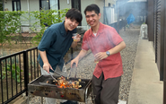 ワークライフバランスも大切に。有志メンバーでBBQをしました！