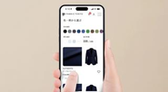 一度、店舗で採寸＆体型データを登録いただければ、オンラインから気軽にオーダーできる「スマートオーダー」システム