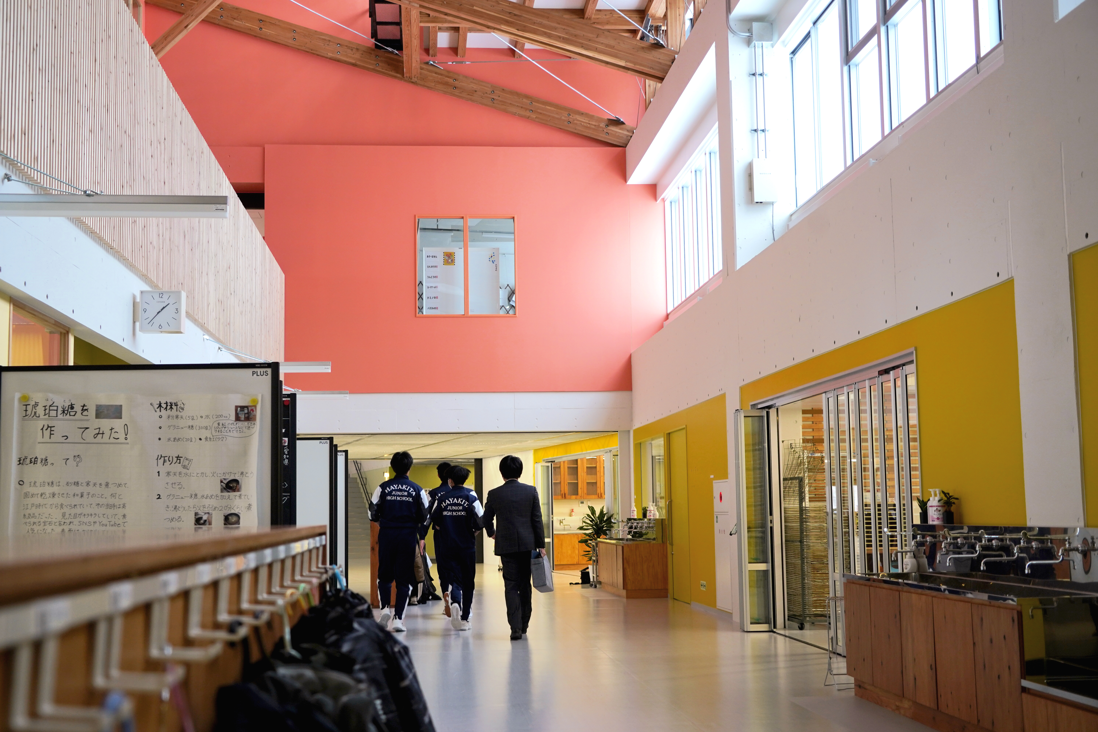 【早来学園の魅力に迫る！後編】できたての新校舎に潜入。見どころを徹底レポート