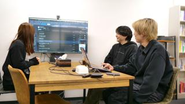 社内ミーティングの様子