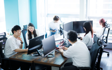 役員カジュアル面談では、エンジニア最優先な当社についてご紹介／SE募集