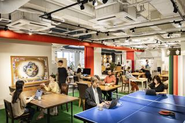 Zero-Ten Park（旧 The Company）キャナルシティ博多前店のコワーキングスペース。Creativity, Culture感溢れる空間です。