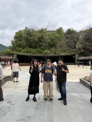 社員旅行で九州にいったときの写真です。