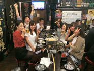 事業推進部メンバーの夜MTG。メンバー同士の意外な話が聞けて楽しい場です♪