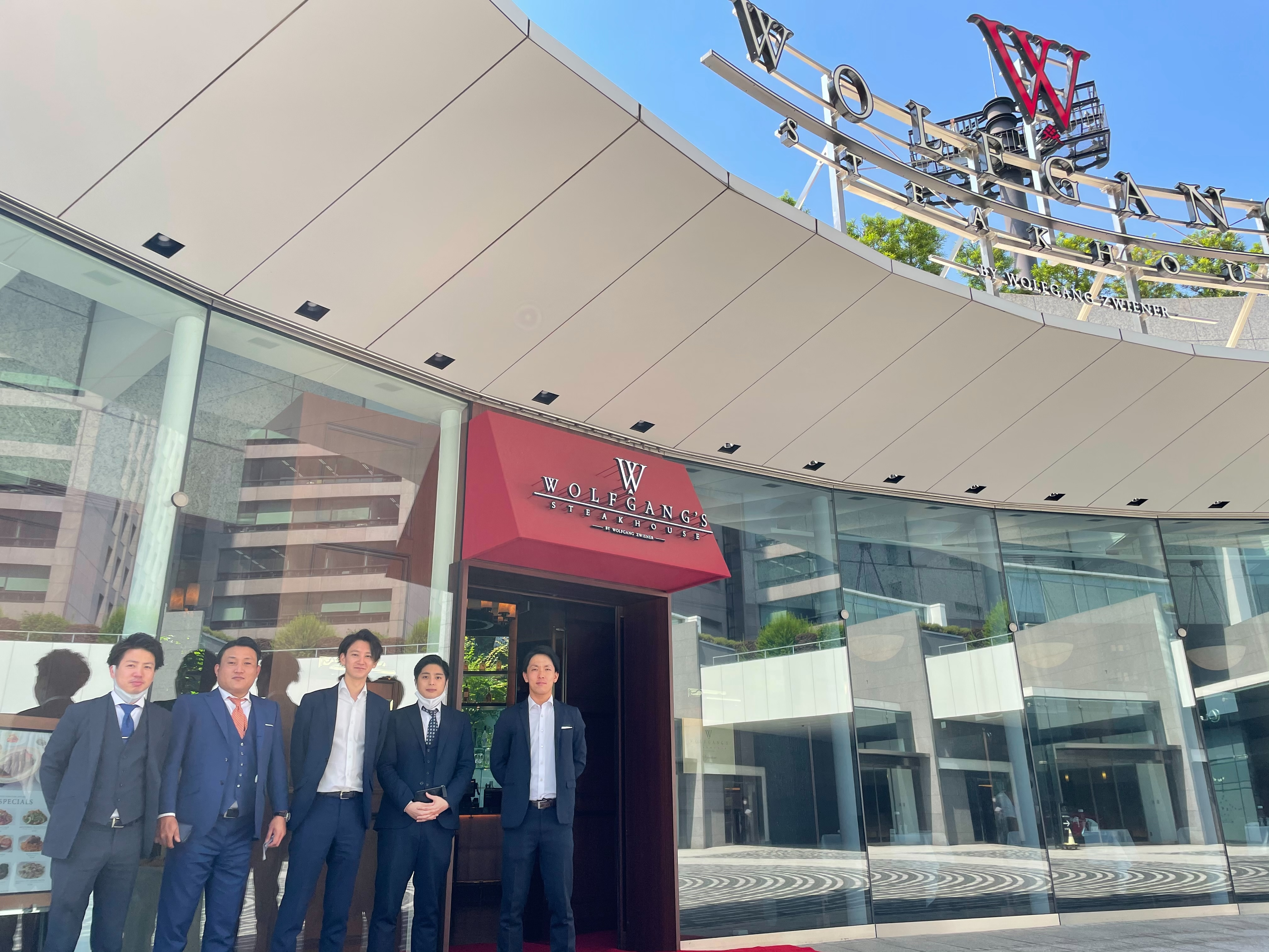 定期開催のランチ会でウルフギャングへ🥩