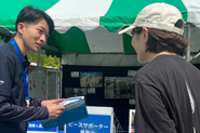対面ファンドレイジングの様子