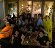 ハロウィン！お店を貸し切ってコスプレで集合