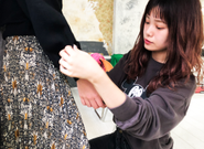 ファッション感度の高いスタッフがスタイリングに入ります。