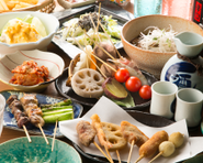 オリジナルブランド「串むすび」串あげ、焼とりをメインとしたリーズナブルだけど美味しい！を目指して日々営業をしています！現在、二子玉川、大森、中目黒の３店舗営業中！今後、拡大をさせていきます！